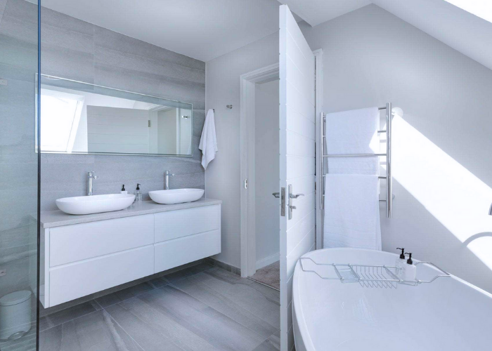 Nouvelle salle d'eau Salle de bains Salle de bain Salle de bain moderne douches Rénovation de salle de bain Aylin aménagement Aménagement Entreprise d'aménagement