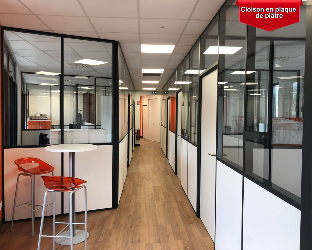 Cloisons Rénovations bureaux Cloisonemment